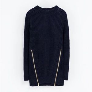 Zara sweater with details.